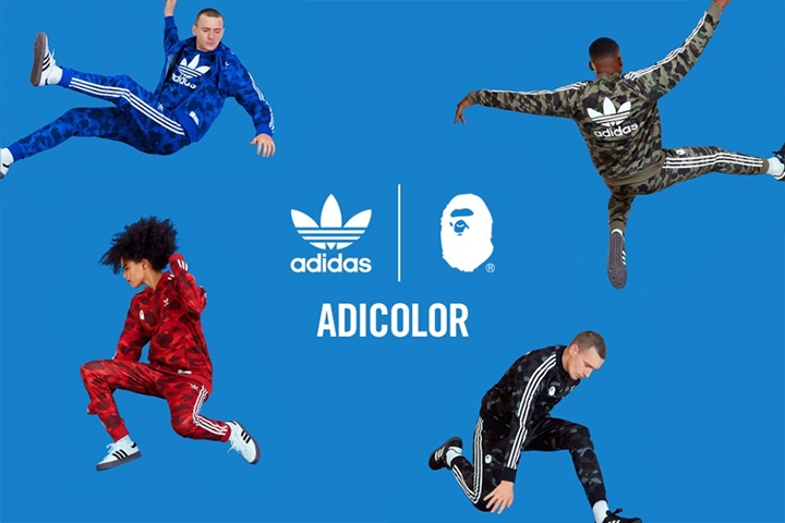 adidas Originals by A BATHING APE アディダスのアパレル「adicolor」が7/28発売 (アディダス オリジナルス バイ ア ベイシング エイプ)