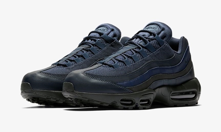 navy blue and grey air max 95