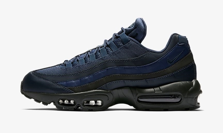 navy blue and grey air max 95