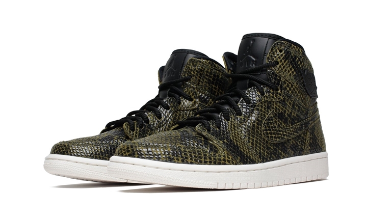 7/21発売！ナイキ ウィメンズ エア ジョーダン 1 レトロ ハイ プレミアム “オリーブ キャンバス” (NIKE WMNS AIR JORDAN 1 RETRO HIGH PREMIUM “Olive Canvas”) [AH7389-302]