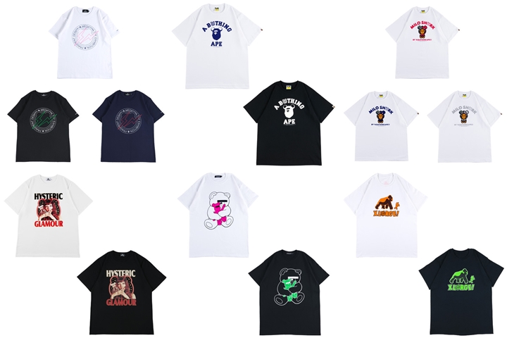 MEDICOM TOY EXHIBITION 2018 開催記念！FRAGMENT/A BATHING APE/NEIGHBORHOOD/HYSTERIC GLAMOUR/UNDERCOVER コラボ BE@RTEEが7/21から発売 (ベアブリック)