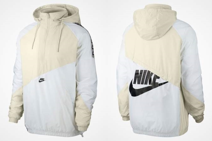 海外近日発売！ナイキ “テープ ウーブン アノラック” “ベージュ/ホワイト” (NIKE “Taped Woven Anorak” “Beige/White”) [AR4941-133]