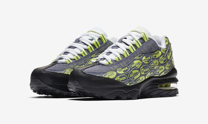 【オフィシャルイメージ】ナイキ GS エア マックス 95 “ブラック/ボルト” (NIKE GS AIR MAX 95 “Black/Volt”) [922173-004]