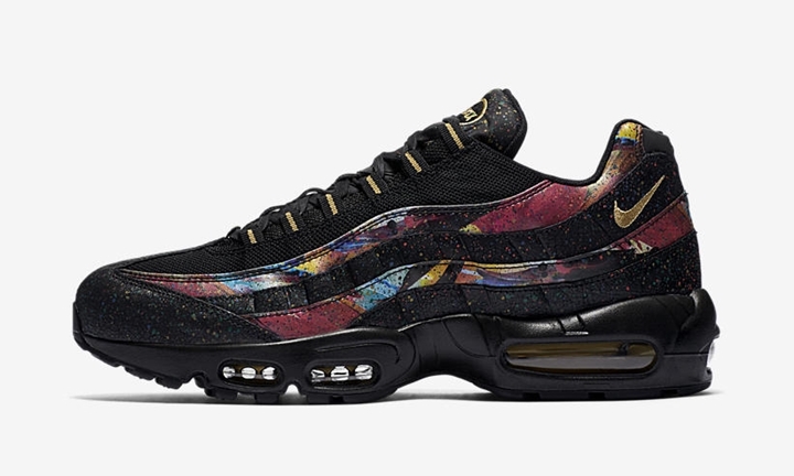 【オフィシャルイメージ】ナイキ エア マックス 95 “ブラック/メタリック ゴールド” (NIKE AIR MAX 95 “Black/Metallic Gold”) [AT6142-001]