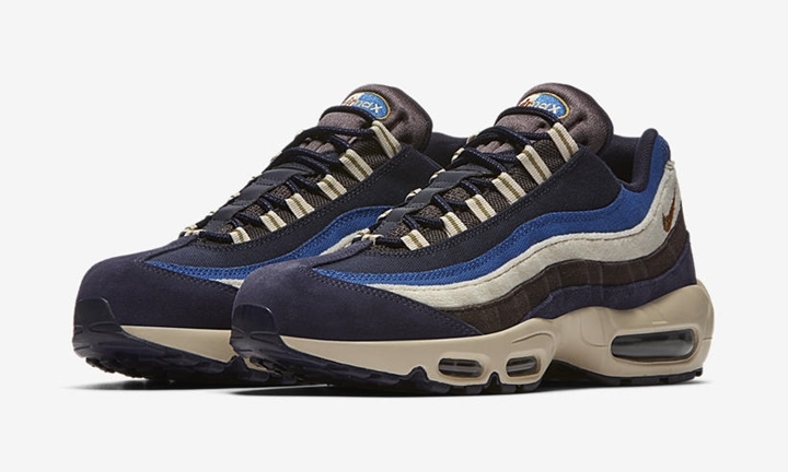 【オフィシャルイメージ】9月発売予定！ナイキ エア マックス 95 プレミアム “ブラッケンド ブルー” (NIKE AIR MAX 95 PREMIUM “Blackened Blue”) [538416-404]