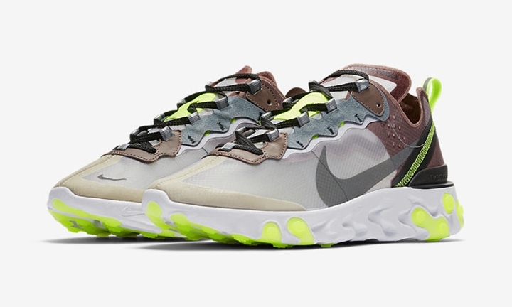 【オフィシャルイメージ】8/14発売予定！NIKE REACT ELEMENT 87 “Desert Sand” (ナイキ リアクト エレメント 87 “デザート サンド”) [AQ1090-002]