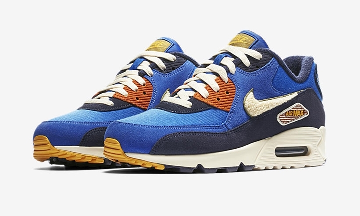 【オフィシャルイメージ】9月発売！ナイキ エア マックス 90 プレミアム SE “ゲーム ロイヤル/ライト クリーム” (NIKE AIR MAX 90 PREMIIUM SE “Game Royal/Light Cream”) [858954-400]