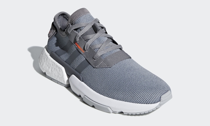 8/16発売予定！adidas POD-S3.1 “Grey Three/Solar Orange” (アディダス ピーオーディ “グレー スリー/ソーラー オレンジ”) [B37365]