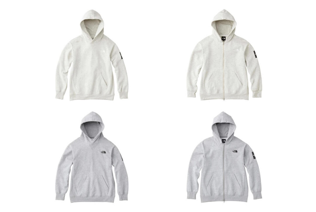 左袖に人気のスクエアロゴを配した THE NORTH FACE “SQUARE LOGO F/Z” “SQUARE LOGO HOODIE” (ザ・ノース・フェイス)