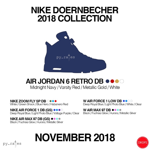 2018年11月発売予定！NIKE AIR JORDAN 6 OHSU DOERNBECHER FREESTYLE COLLECTION 2018 (ナイキ エア ジョーダン 6 OHSU ドーレンベッカー フリースタイル コレクション)