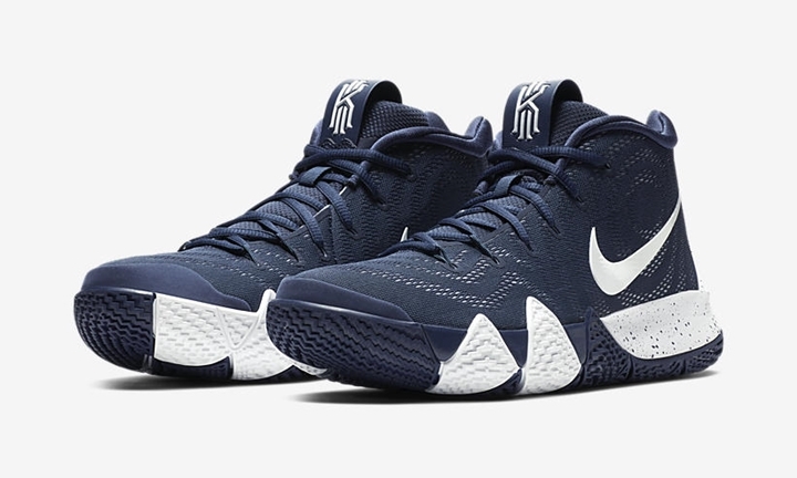 【オフィシャルイメージ】ナイキ カイリー 4 “カレッジ ネイビー/ホワイト” (NIKE KYRIE 4 “College Navy/White”) [943806-402]