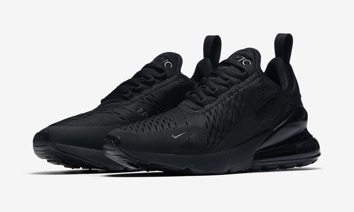 【オフィシャルイメージ】ナイキ ウィメンズ エア マックス 270 “トリプル ブラック” (NIKE WMNS AIR MAX 270 “Triple Black”) [AH6789-006]