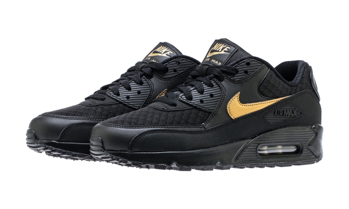 【オフィシャルイメージ】ナイキ エア マックス 90 "ブラック/メタリック ゴールド (NIKE AIR MAX 90 "Black/Metallic Gold”) [AV7894-001]