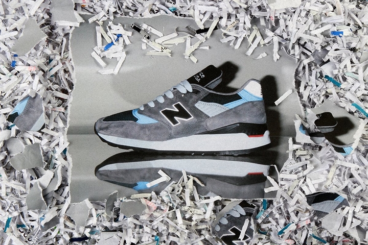 New Balanceからスエード/メッシュにリフレクターなどの異素材を使用した「M998NF」が海外展開 (ニューバランス)