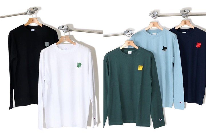 Champion × UNDEFEATED “CHEST LOGO LS TEE” (チャンピオン アンディフィーテッド “ロゴ TEE”)