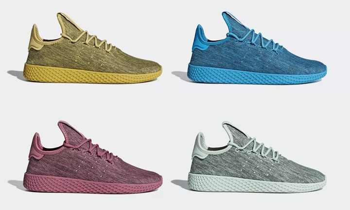 Pharrell Williams x adidas Originals WMNS Human Race Tennis HU 4カラー (ファレル・ウィリアムス アディダス オリジナルス ウィメンズ ヒューマン レース テニス) [DB2860,2861][DB2858,2859]