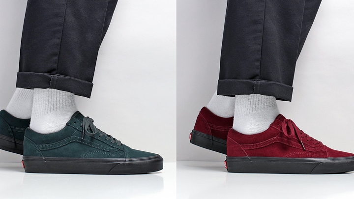 VANS OLD SKOOL “BLACK OUTSOLE” “Darkest Spruce/Port Royale” (バンズ オールド スクール “ブラック アウトソール”)