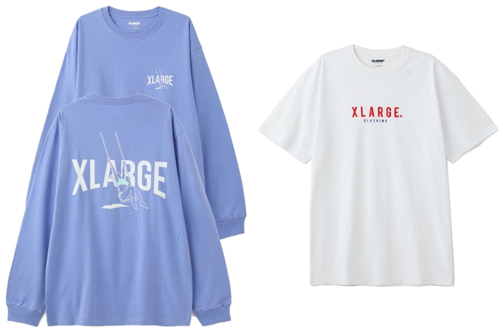 XLARGE オンラインストア限定 S/S TEE,L/S TEEが8月下旬発売 (エクストララージ)