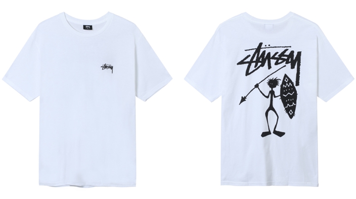 STUSSYから、槍と盾で武装したトライブマンのアートワークをまとったスクリーンプリントTEEなどの新作が発売 (ステューシー)