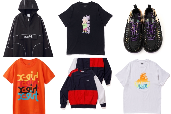 【ドラゴンボール/KEEN/AIR JAM コラボ】XLARGE/X-girl コラボ/レギュラーアイテムが8/10から発売 (エクストララージ エックスガール)