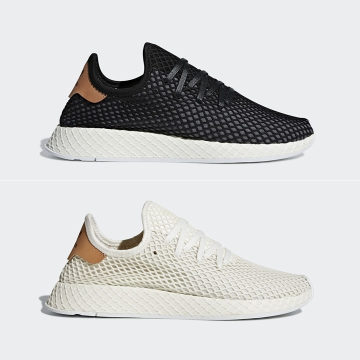 【ヒールにTANカラーを配置】9月発売！adidas Originals DEERUPT RUNNER (アディダス オリジナルス ディーラプト ランナー) [B41758,41759]