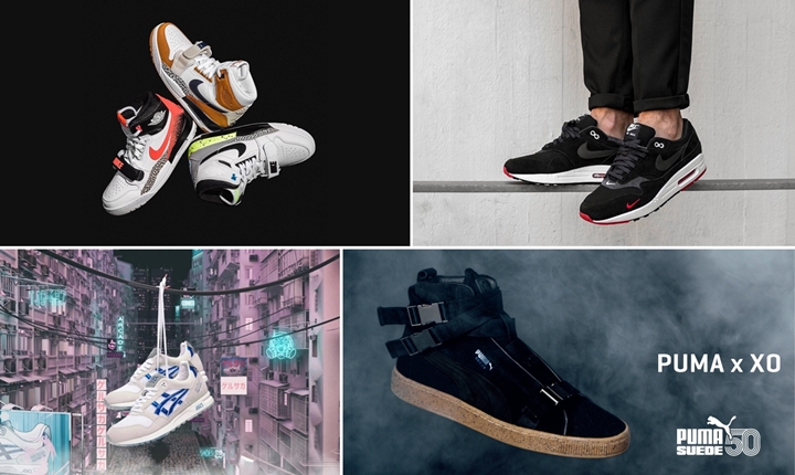 【まとめ】8/11 発売の厳選スニーカー！(NIKE JORDAN LEGACY 312)(AIR MAX 1 PREMIUM “Black/University Red”)(FOOTPATROL × ASICS TIGER GEL-SAGA “ANIME”)(The Weeknd × PUMA SUEDE CLASSIC)他