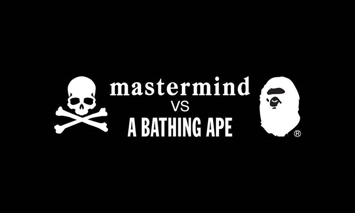 「mastermind vs A BATHING APE」とされるコレクションが8/18からグランドオープニング記念でリリース (ア ベイシング エイプ マスターマインド ジャパン)