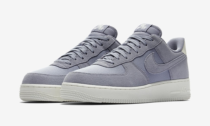 【オフィシャルイメージ】ナイキ エア フォース 1 ロー 07 スエード “アッシュ スレート” (NIKE AIR FORCE 1 LOW 07 SUEDE “Ashen Slate”) [AO3835-400]