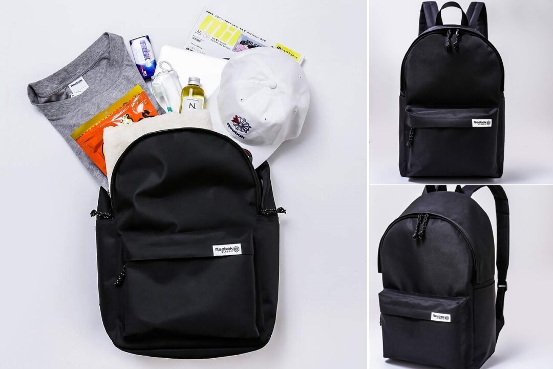 22リットル収納可能の“超大容量”バックパックが付録！「Reebok CLASSIC BACKPACK BOOK」が8/21発売 (リーボック)