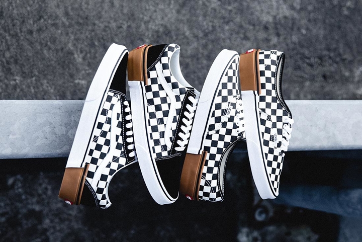 VANS “GUM BLOCK/CHECKERBOARD” OLD SKOOL/AUTHENTIC (バンズ “ガム ブロック/チェッカーボード” オールドスクール/オーセンティック”)