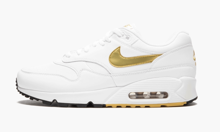 9/1発売予定！ナイキ エア マックス 90/1 “ホワイト/メタリック ゴールド” (NIKE AIR MAX 90/1 “White/Metallilc Gold”) [AJ7695-102]