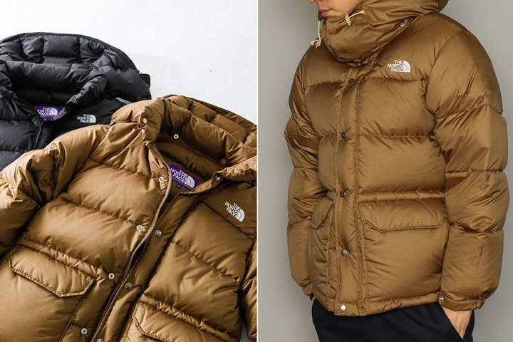 THE NORTH FACE PURPLE LABEL × green label relaxing 別注！ダウン
