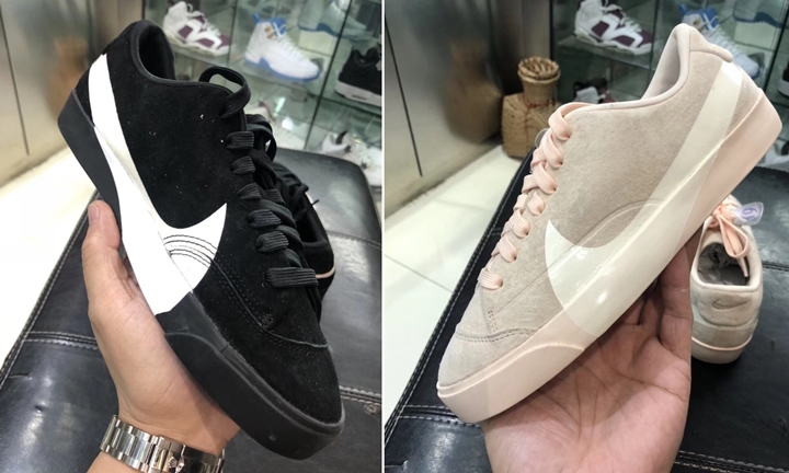 2018年秋発売予定！オーバーサイズのスウッシュをプリントしたナイキ ブレーザー シティ ロー XS (NIKE BLAZER CITY LOW XS) [AV2253-001,800]