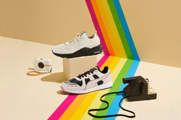 80年台のポラロイドからインスパイア！PUMA RS-0/RS-100 x Polaroidが9/8から発売 (プーマ)