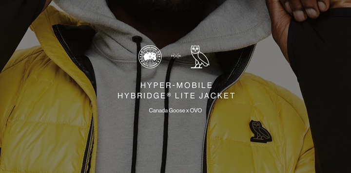 OVO × CANADA GOOSE 2018 “The HyBridge Lite Jacket”が8/24から発売 (OCTOBERS VERY OWN カナダ グース オクトーバーズ ベリー オウン)
