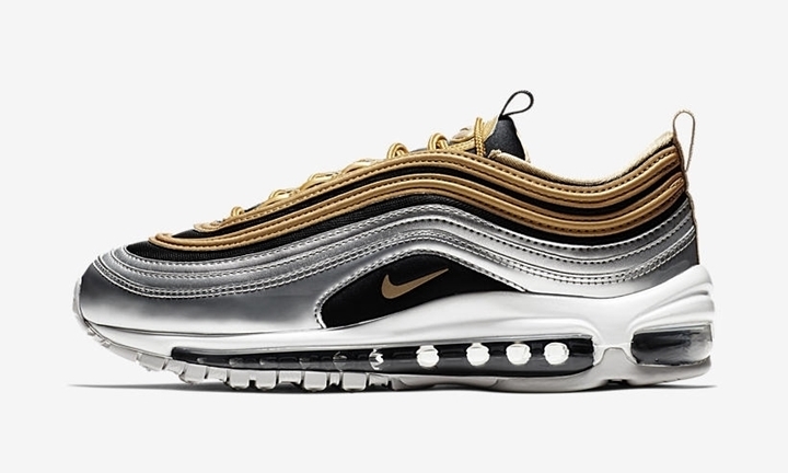 ナイキ メンズ エア マックス９７ Metallic Gold/Metallic