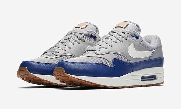 【オフィシャルイメージ】ナイキ エア マックス 1 ”グレー/ブルー” (NIKE AIR MAX 1 “Grey/Blue”) [AH8145-008]