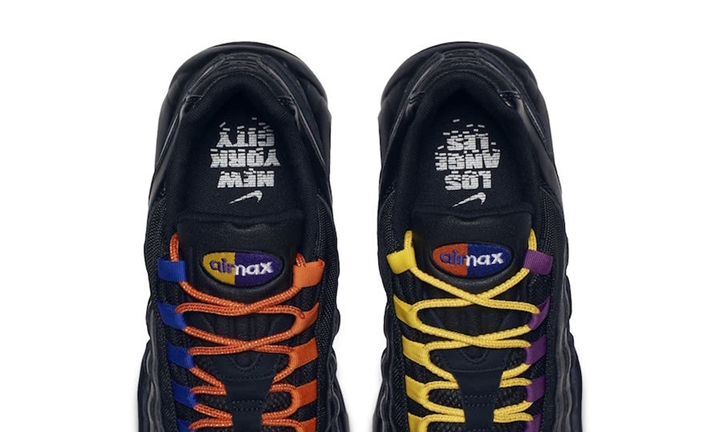 【オフィシャルイメージ】ナイキ エア マックス 95 “ロサンゼルス/ニューヨーク” (NIKE AIR MAX 95 “LA/NYC”) [AT8505-001]