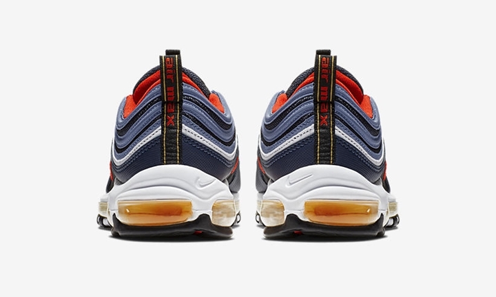 nike air max 97 midnight navy habanero red