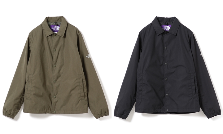 THE NORTH FACE PURPLE LABEL × BEAMS 別注！コーチジャケット 2カラーが10月上旬発売 (ザ・ノース・フェイス パープルレーベル ビームス)