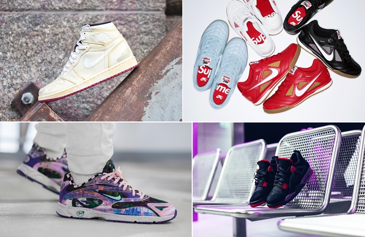 【まとめ】9/1 発売の厳選スニーカー！(Nigel Sylvester NIKE AIR JORDAN 1 RETRO HIGH OG “Sail/Varsity Red”)(SUPREME 2018 F/W NIKE SB GATO)(AIR JORDAN 4 NRG “Black/Court Purple”)(AIR ZOOM STREAK SPECTRUM PLUS PREMIUM)他