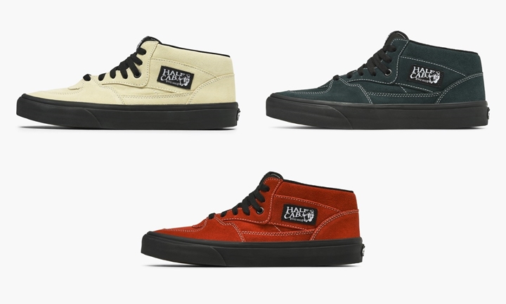 VANS HALF CAB “BLACK OUTSOLE” (バンズ ハーフキャブ “ブラック アウトソール”)