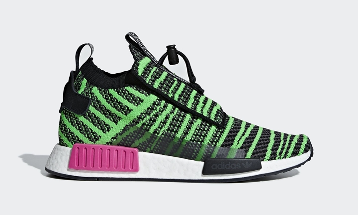 9/6発売！adidas Originals NMD_TS1 PRIMEKNIT {PK} Core Black/Shock Lime" (アディダス オリジナルス エヌ エム ディー ティーエスワン プライムニット "コアブラック/ショックライム") [B37628]