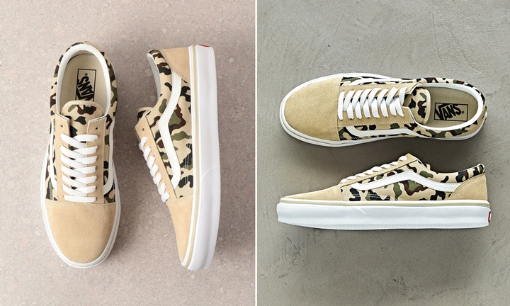 44％の軽量化のVANS LITE SERIESからオールドスクール カモフラパターンが9月発売 (バンズ ライト シリーズ OLD SKOOL)