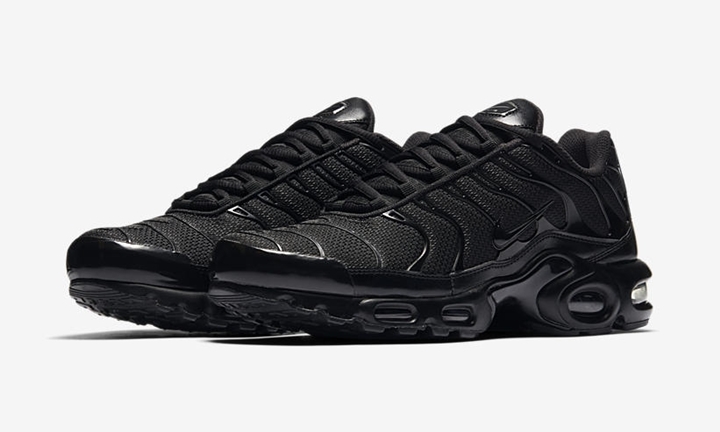 【オフィシャルイメージ】9/7発売！ナイキ エア マックス プラス “トリプル ブラック” (NIKE AIR MAX PLUS “Triple Black”) [604133-050]