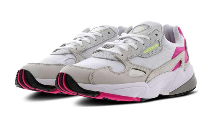 Footlocker限定！adidas Originals WMNS FALCON “Grey/Pink” (フットロッカー アディダス オリジナルス ウィメンズ ファルコン “グレー/ピンク”) [CM8537]