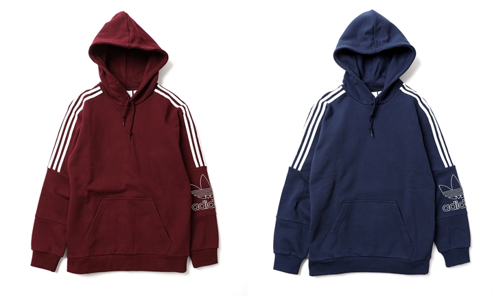 FREAK’S STORE × adidas Originals “TREFOIL OUTLINE HOODIE” (フリークスストア アディダス オリジナルス)