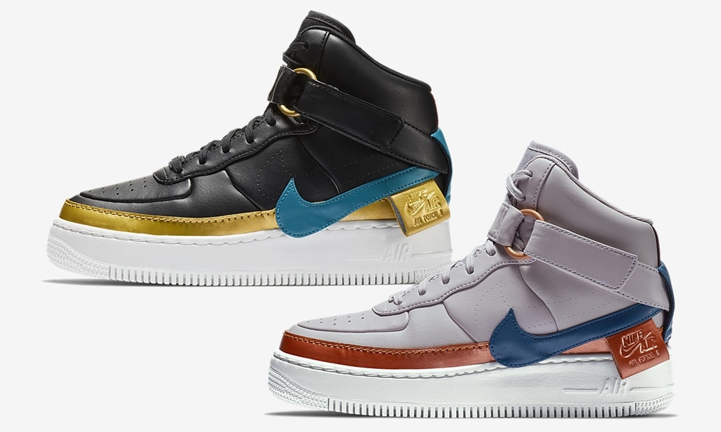 【オフィシャルイメージ】10/1発売予定！NIKE AIR FORCE 1 HIGH Jester XX “THE 1 REIMAGINED” COLLECTION “Black/Violet Ash” (ナイキ エア フォース 1 ハイ ジェスター XX “ザ ワン リイマジンド” “ブラック/ヴァイオレット アッシュ”) [AR0625-001,500]