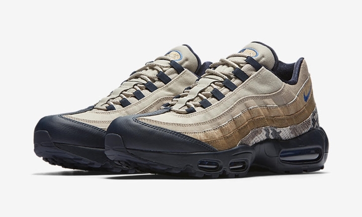 【オフィシャルイメージ】ナイキ エア マックス 95 “ニュースプリント/ブルー ヒーロー” (NIKE AIR MAX 95 “Newsprint/Blue Hero”) [AT6152-001]