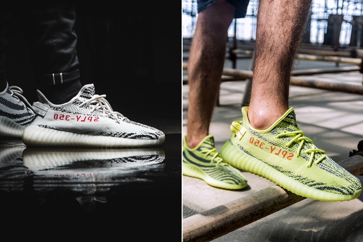 12月にリストックか！？adidas Originals YEEZY BOOST 350 V2 "Zebra" + "Semi Frozen Yellow" (アディダス オリジナルス イージー ブースト350 V2 "ゼブラ/セミ フローズン イエロー") [CP9654][B37572]